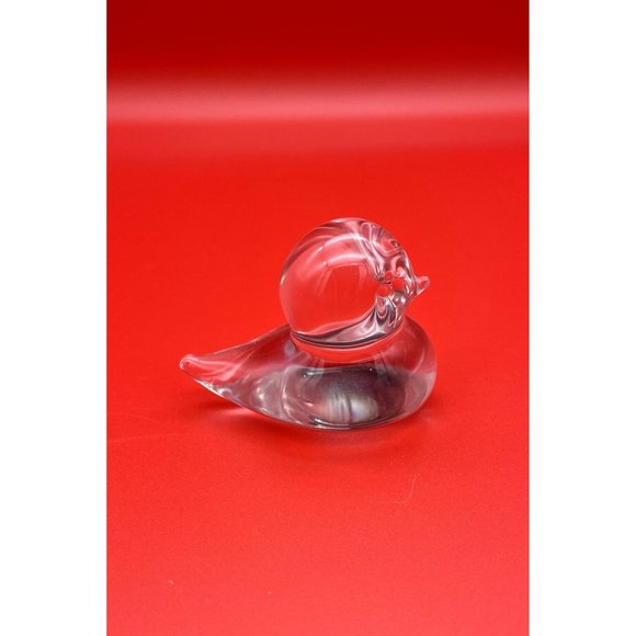 Vintage Reijmyre Crystal Bird Clear Glass Sweden Kristall - Picture 5 of 7